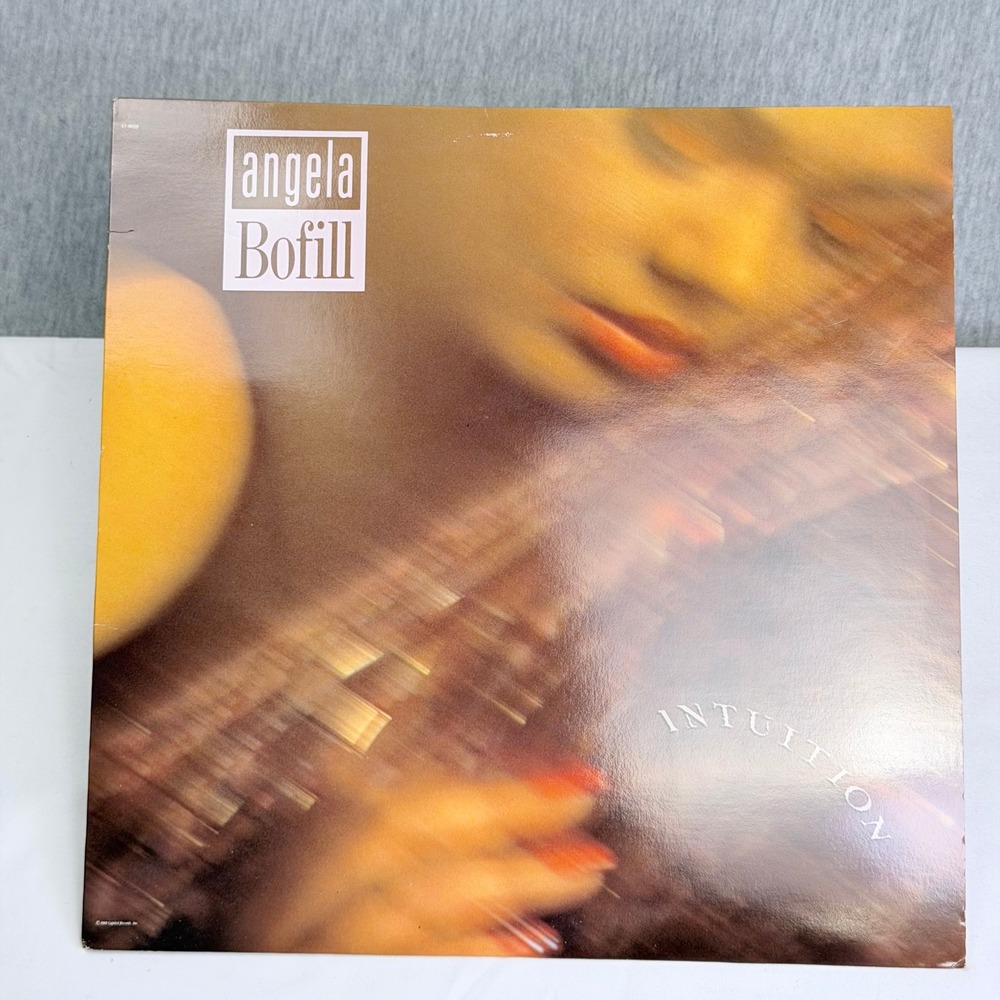 Angela Bofill Intuition Vinyl LP 1988 Capitol C1-48335 R&B Soul Peabo Bryson